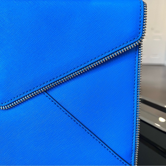 Rebecca Minkoff Blue Envelope Clutch - Picture 8 of 9